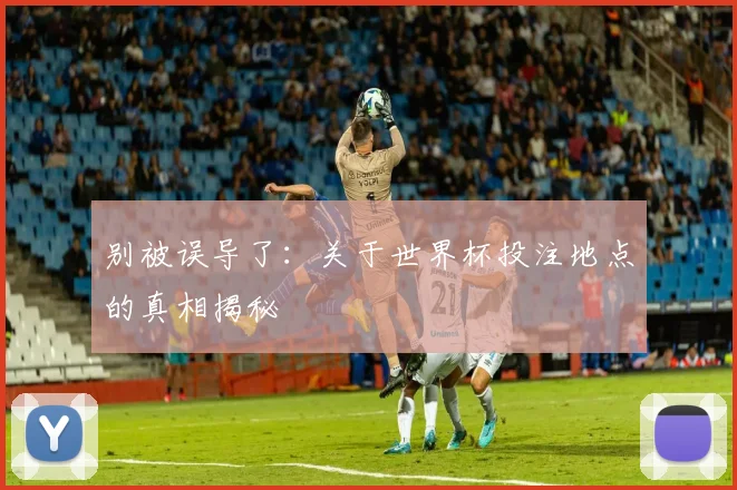 别被误导了：关于世界杯投注地点的真相揭秘